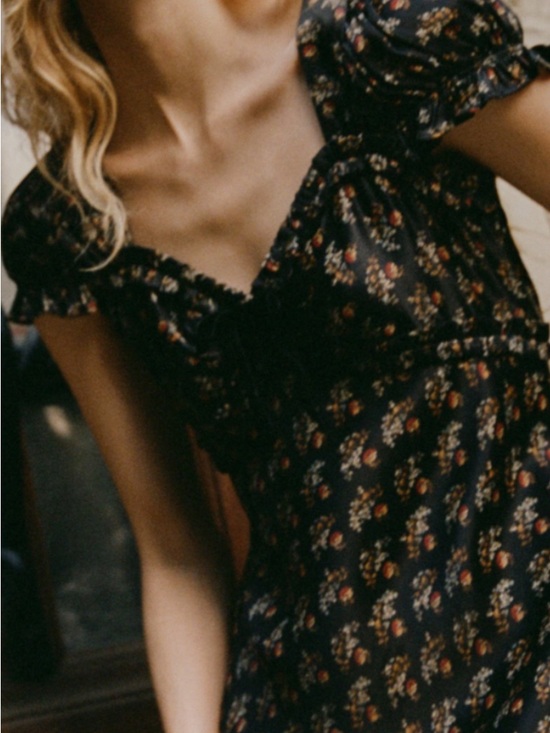 Doen Dresses & Skirts - DOEN Marybell Dress in Delphinium Floral - NWT